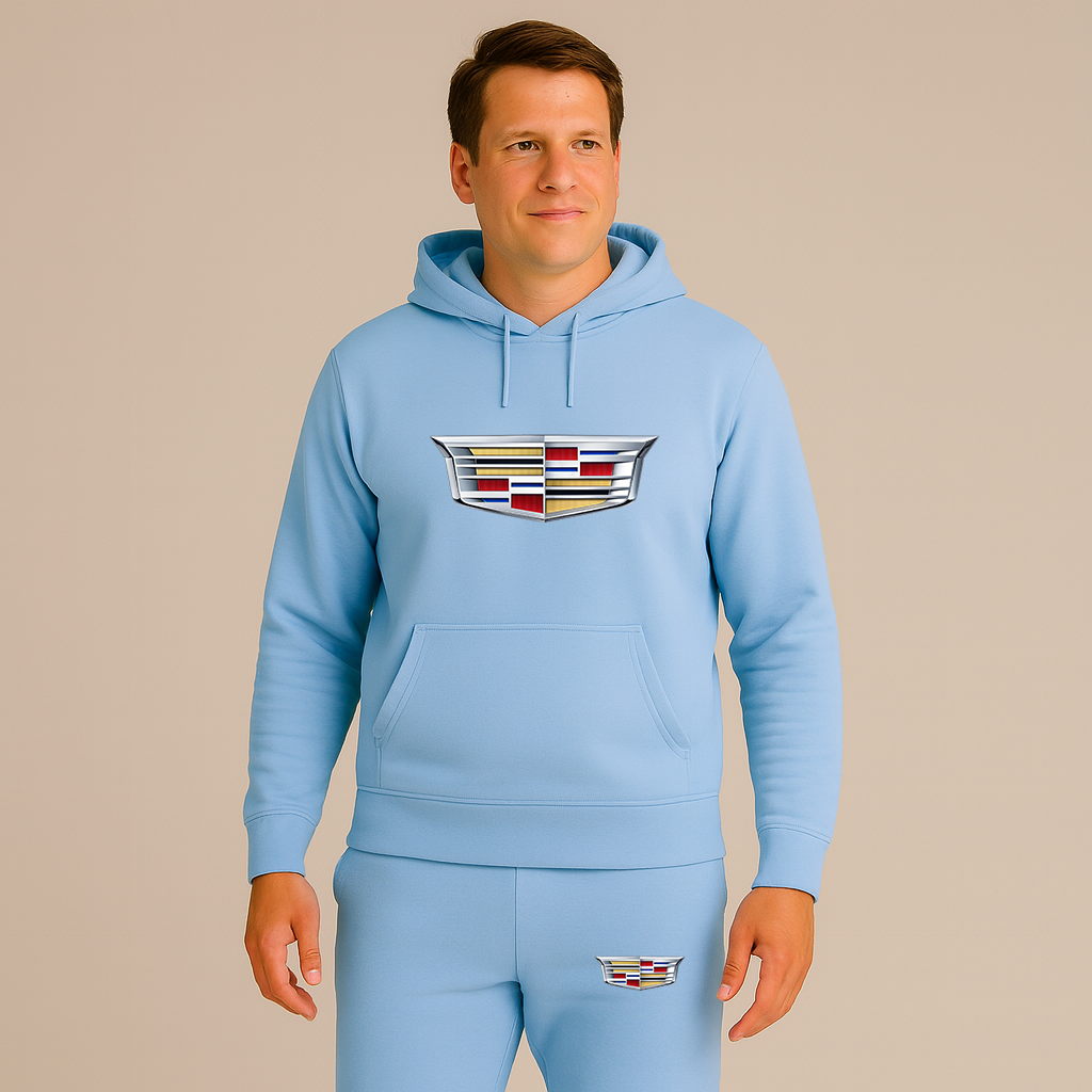 Men’s Cadillac Car Hoodie Joggers Set
